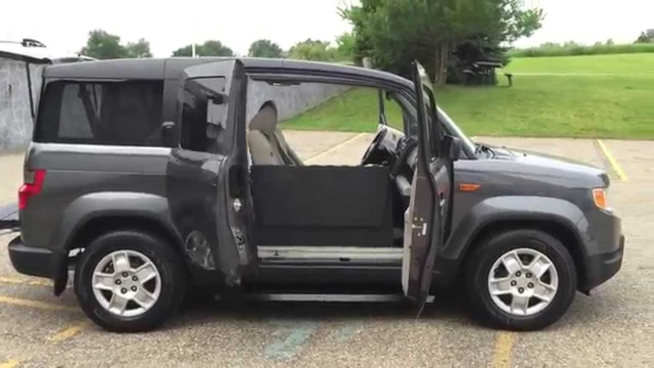 2011 Honda Element Automatic Passenger Side Wheelchair Accessible Ramp Super Cool! 1-800-625-6335