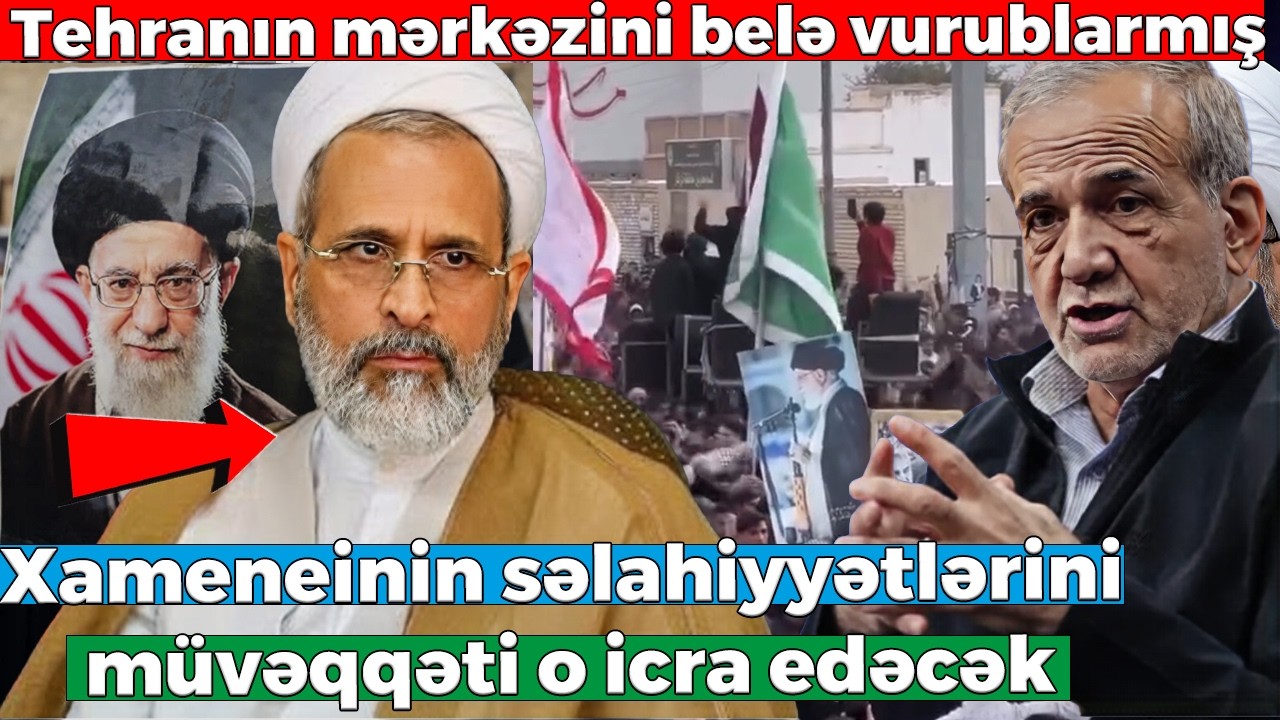 İran Prezidenti Xameneinin ölümündən danışdı - Xameneinin səlahiyyətlərini müvəqqəti o icra edəcək
