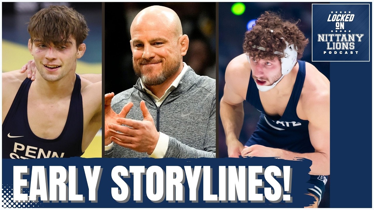 Big Ten Tournament Will be WILD With Pre-Seed Chaos + Penn State Wrestling Storylines to Watch!