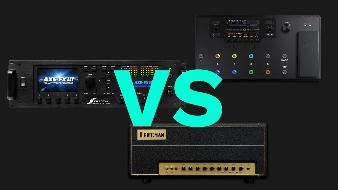 Axe-Fx III Friedman vs Helix Friedman