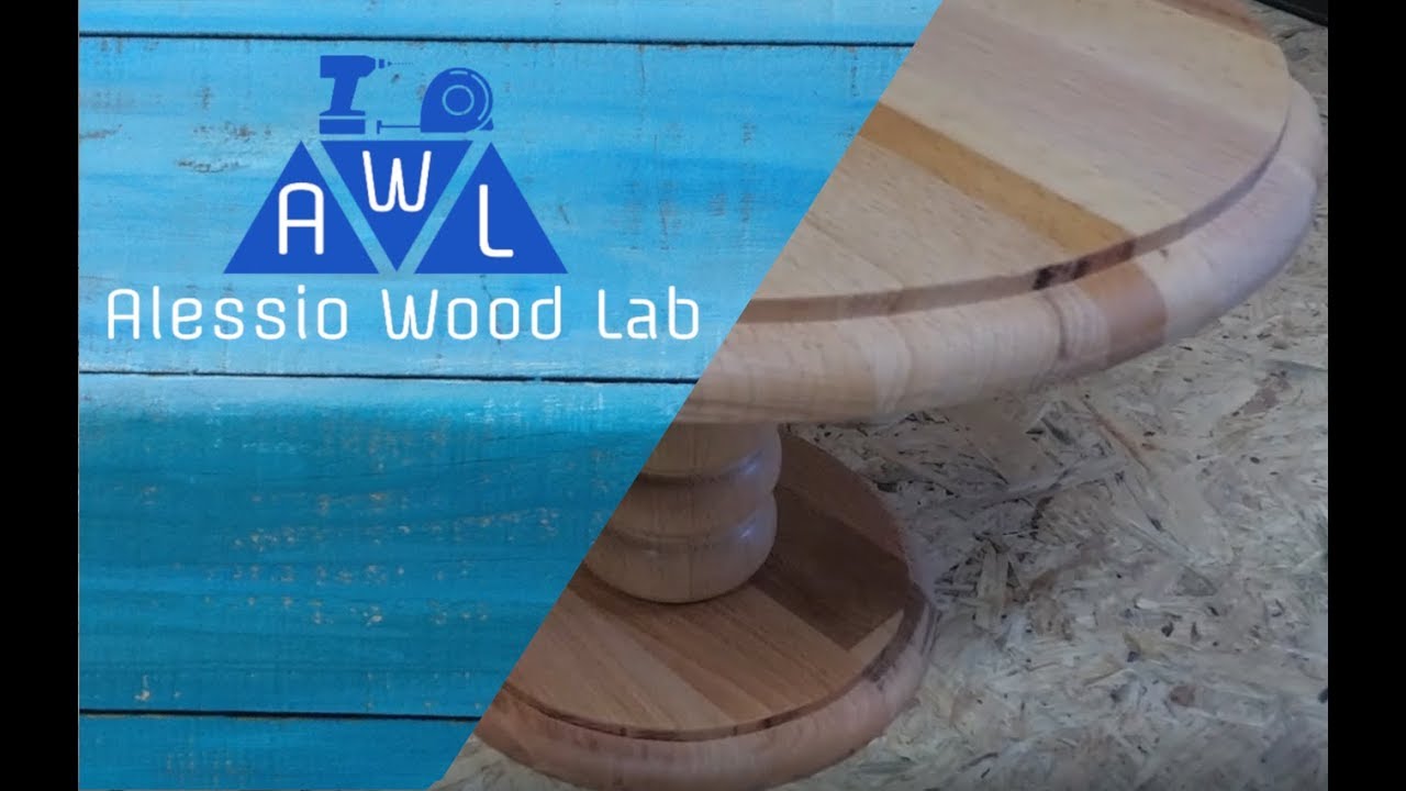 FAI DA TE - DIY Alzata per dolci - Wood cake stand