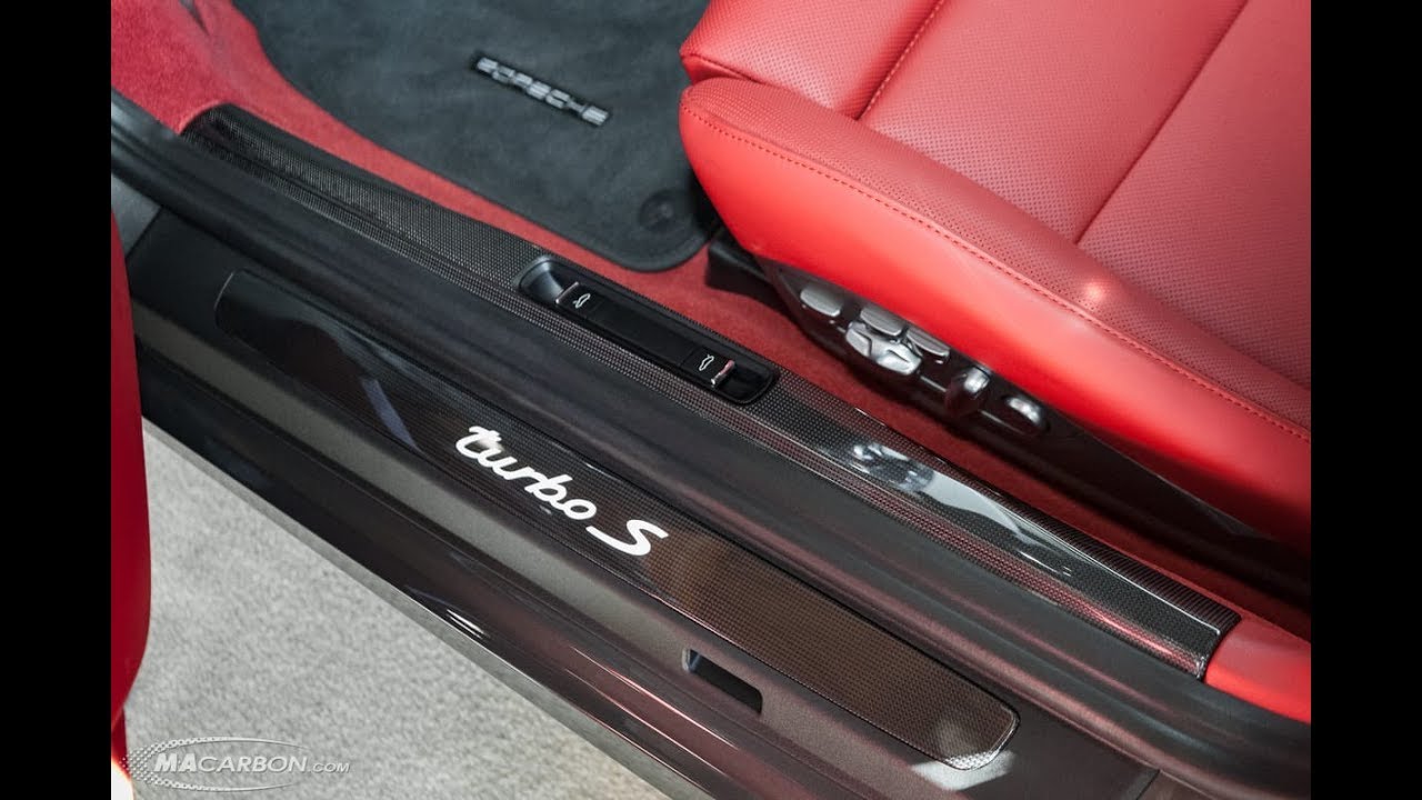Porsche 991/981 Carbon Fiber Inner Door Sills Install Instructions