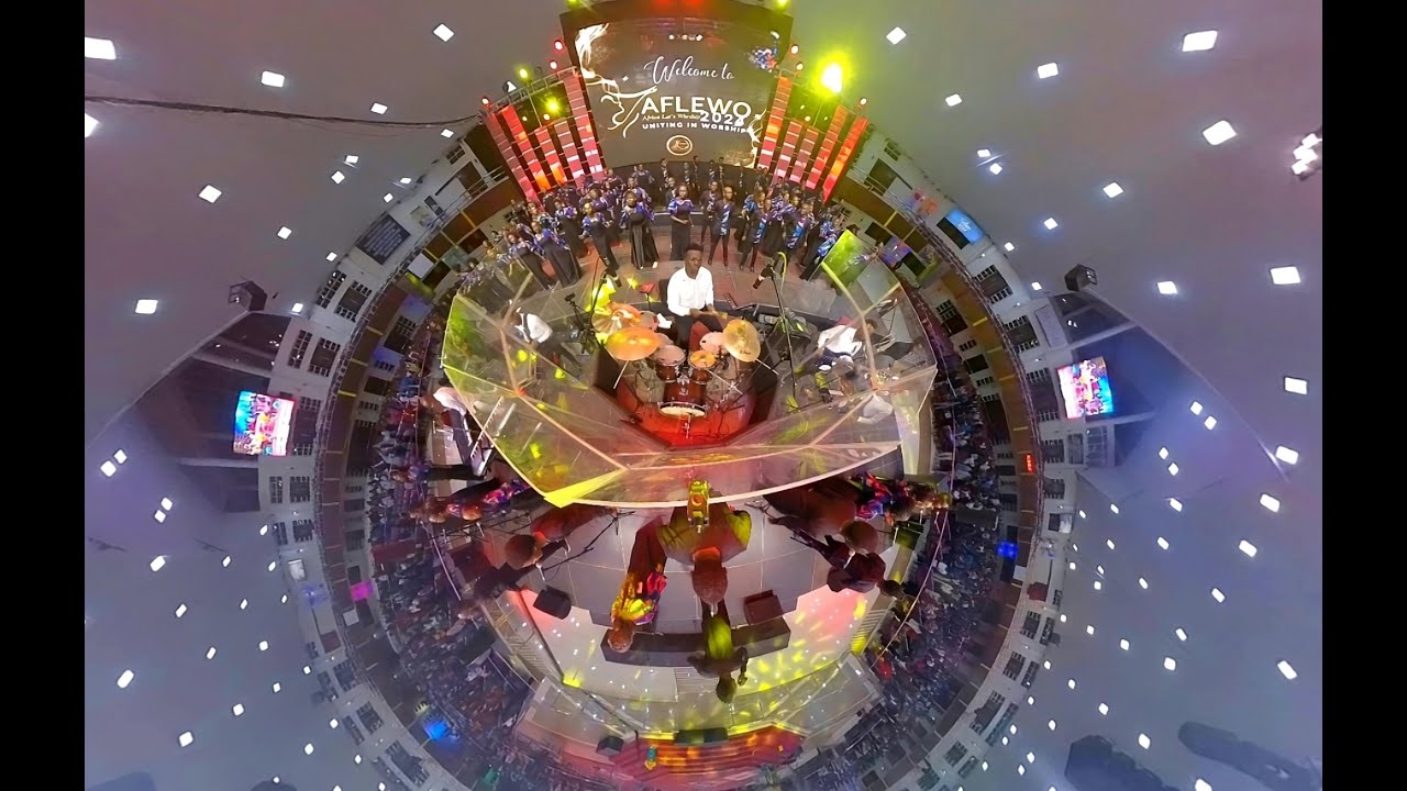 AFLEWO DRUMMERS BIRDS EYE VIEW