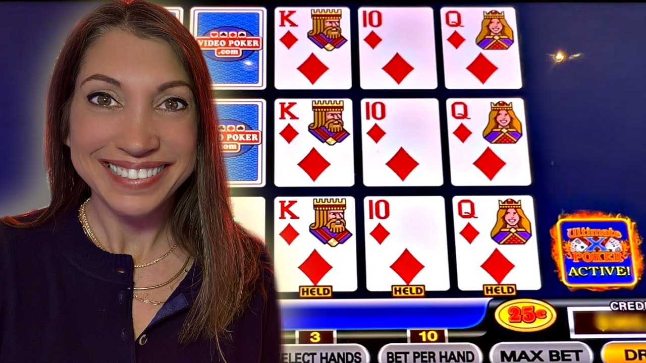 Twenty minutes of Ultimate X video poker 🍀
