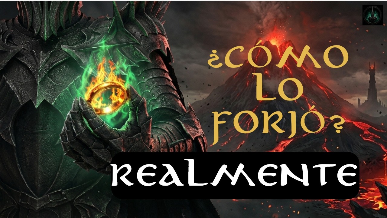 🔥AS&Iacute; FORJ&Oacute; REALMENTE SAURON EL ANILLO &Uacute;NICO | El Se&ntilde;or De Los Amillos | La Tierra Media | Tolkien 🔥