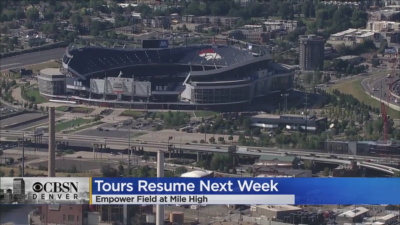 Colorado Comeback: Tours Of Empower Field At Mile High To Resume