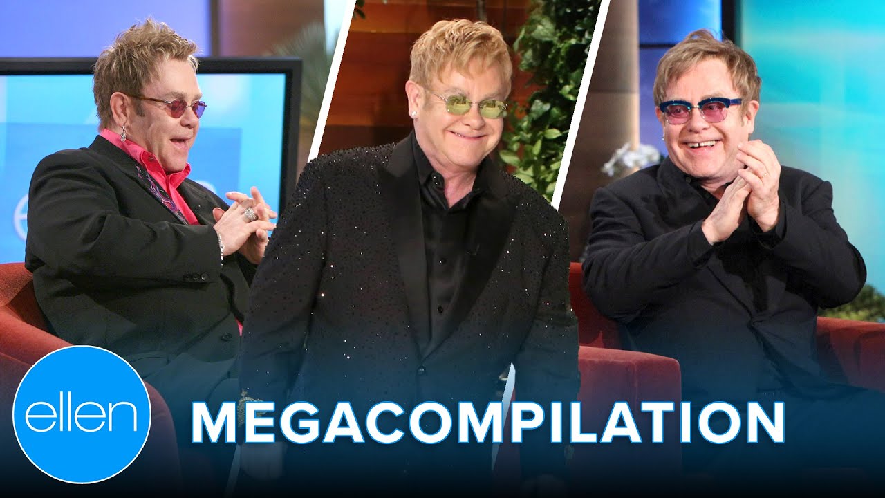 Every Time Elton John Appeared on the ‘Ellen’ Show