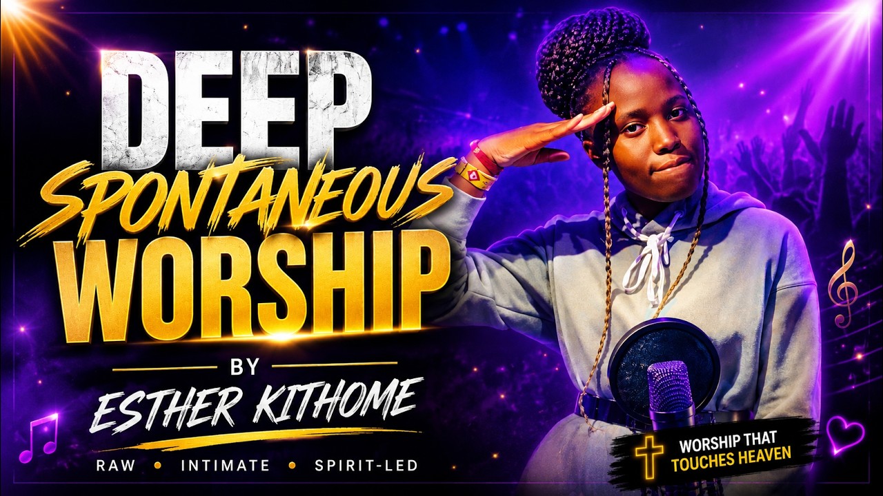 25 MINS SPONTENOUS WORSHIP SESSION BY ESTHER KITHOME (COVERS)