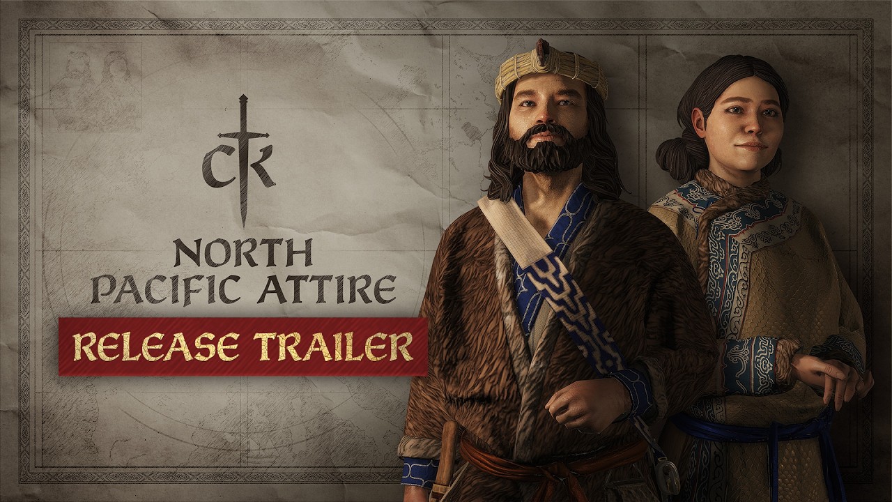 Crusader Kings III Creator Pack: North Pacific Attire - Release Trailer