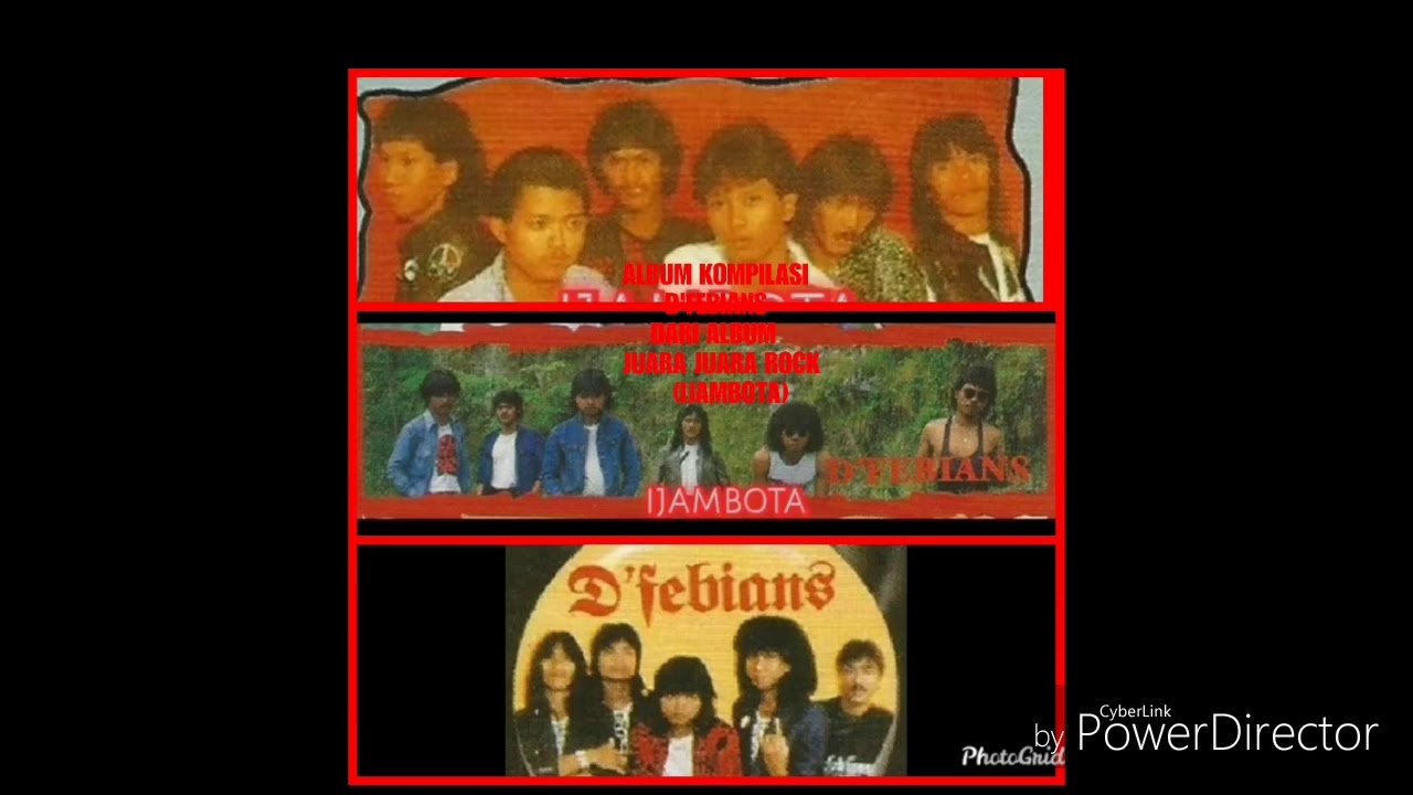 ALBUM KOMPILASI D'FEBIANS DARI ALBUM JUARA JUARA ROCK(IJAMBOTA)