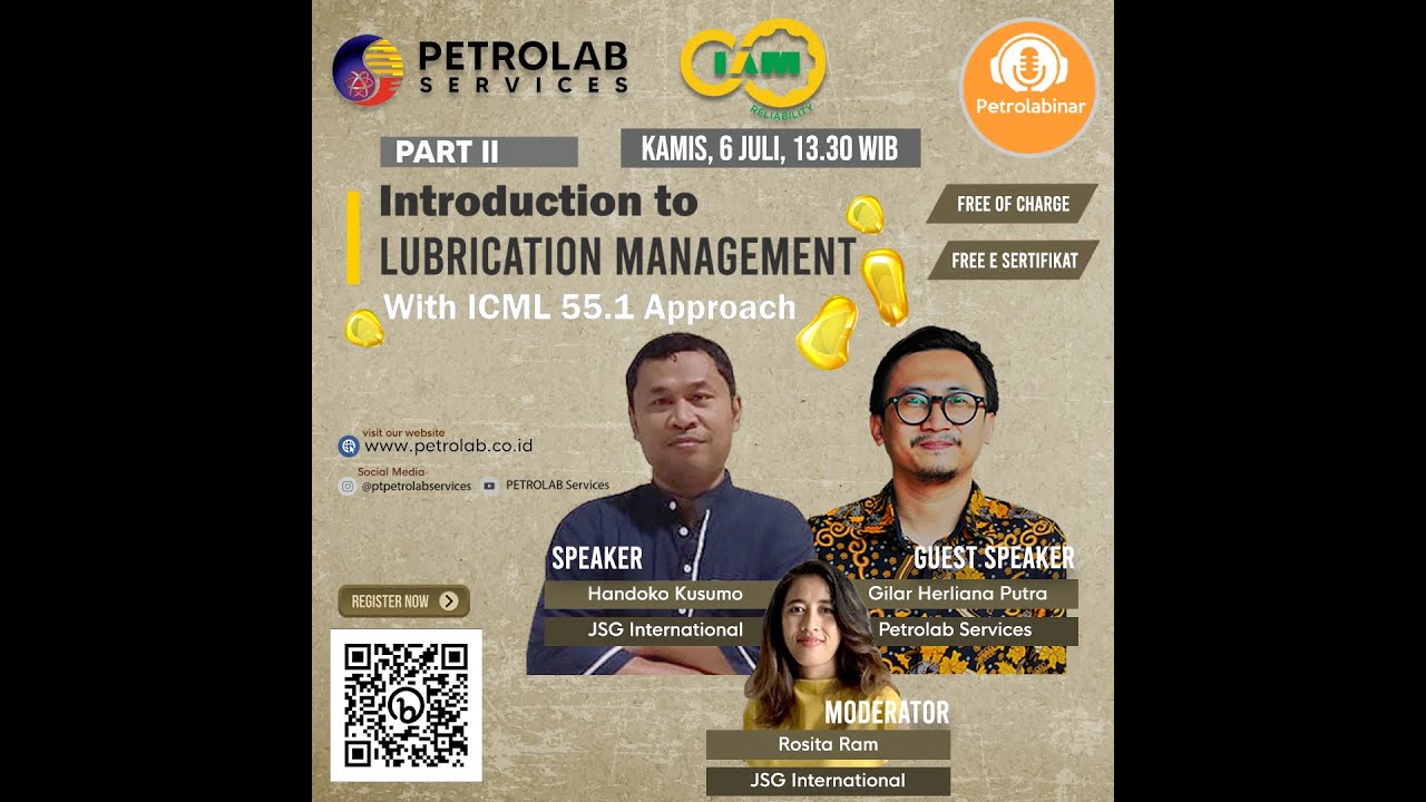 Introduction To Lubrication  Management with ICML 55.1 Approach - Part II