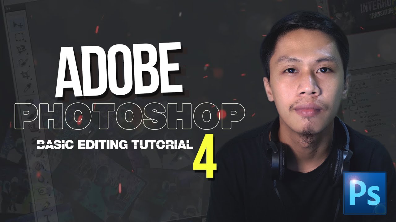 Adobe Photoshop Basic Editing Tutorial Part 4 ( RUSH ID Picture )