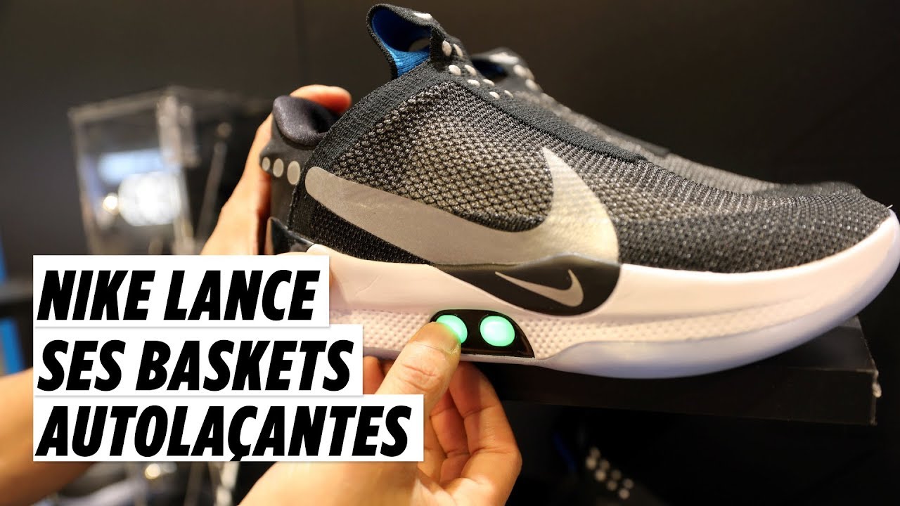 Adapt BB : Nike lance ses baskets autola&ccedil;antes