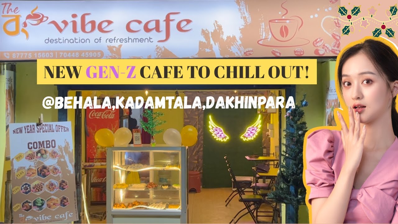 The বং Vibe Cafe- বেহালা, কদমতলা I Xmas treat দিলাম নিজেকে I দাম সাধ্যের মধ্যে