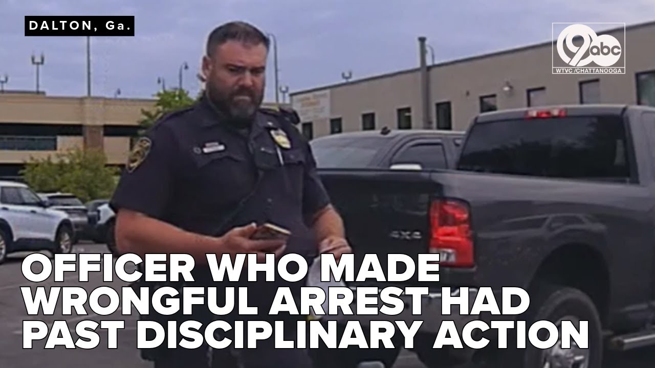 Past disciplinary action revealed against Dalton officer after wrongful traffic stop