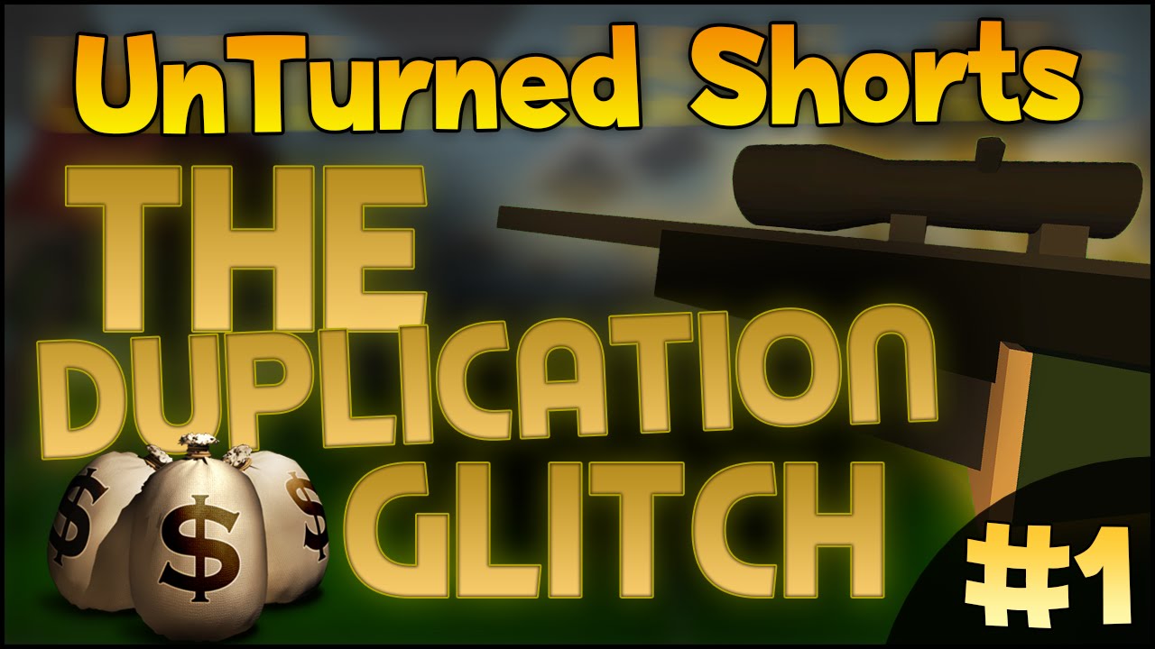 Unturned Shorts #1 - The Duplication Glitch - (Unturned 2 Mini Movie)