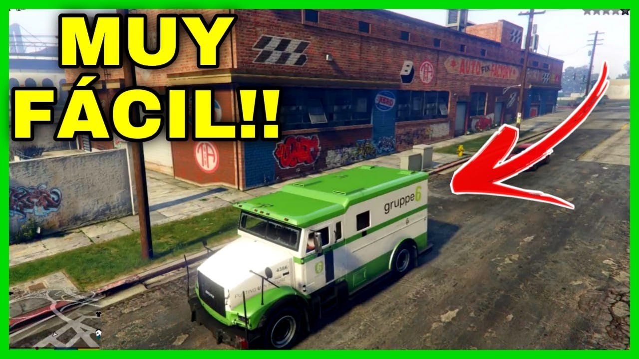 ✔️Donde encontrar un CAMION BLINDADO en GTA 5 - Ubicación del camión blindado GTA V
