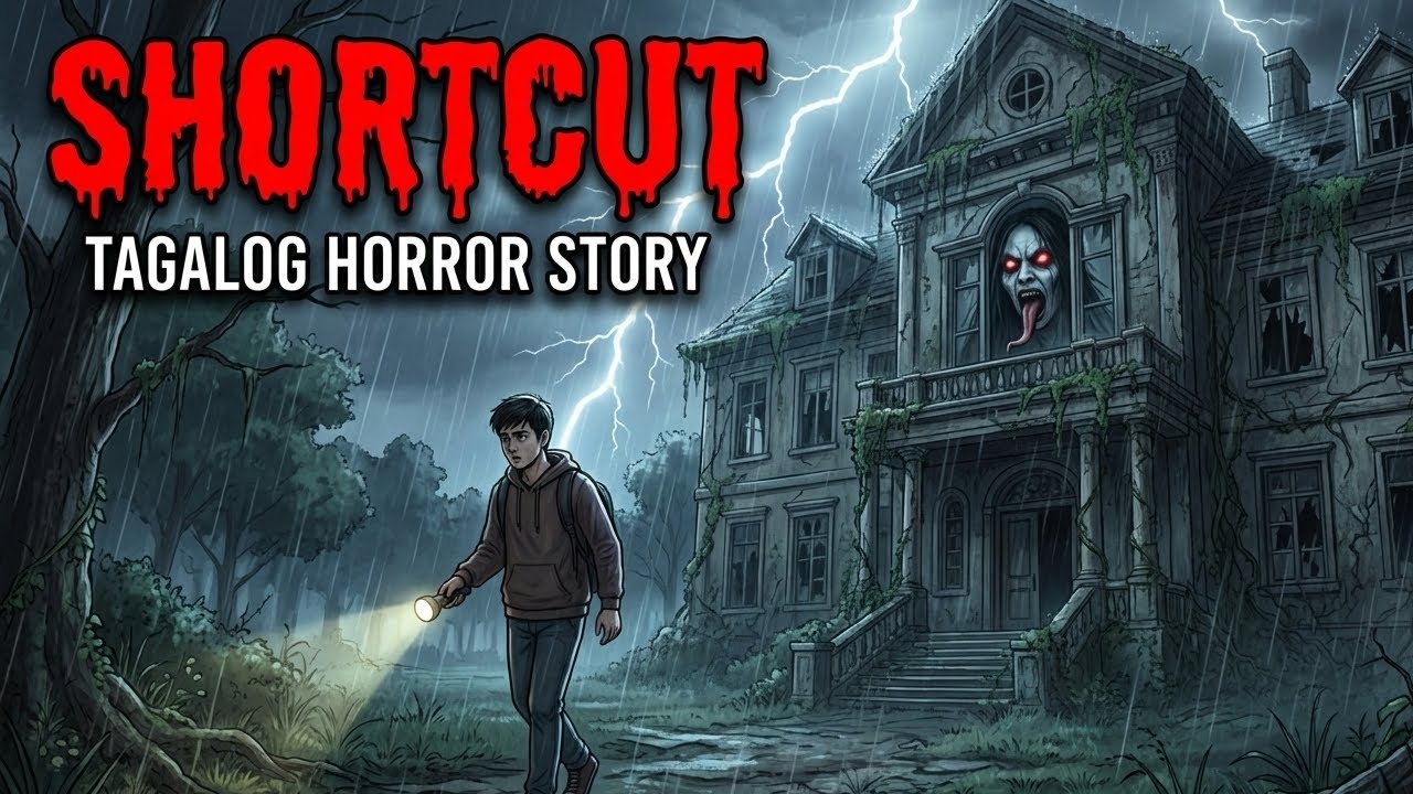 SHORT CUT ｜TAGALOG HORROR STORY｜KWENTONG ASWANG