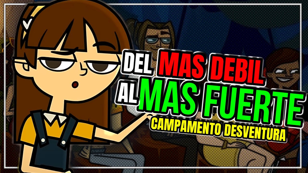PERSONAJES MAS INSANOS de TODO CAMPAMENTO DESVENTURA