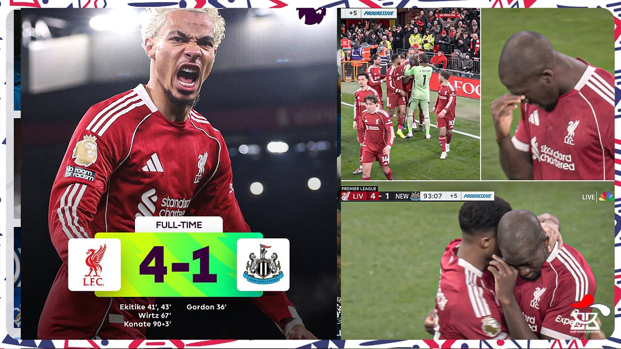 LIVERPOOL YONGEYE KWEREKANA UBUSHOBOZI BWAYO YIHANIZA NEWCASTLE UNITED F.C