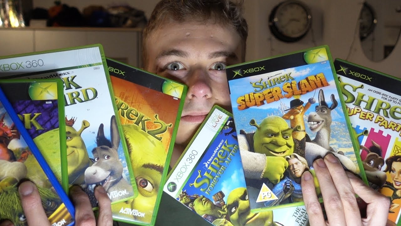 My Shrek Video Game Collection