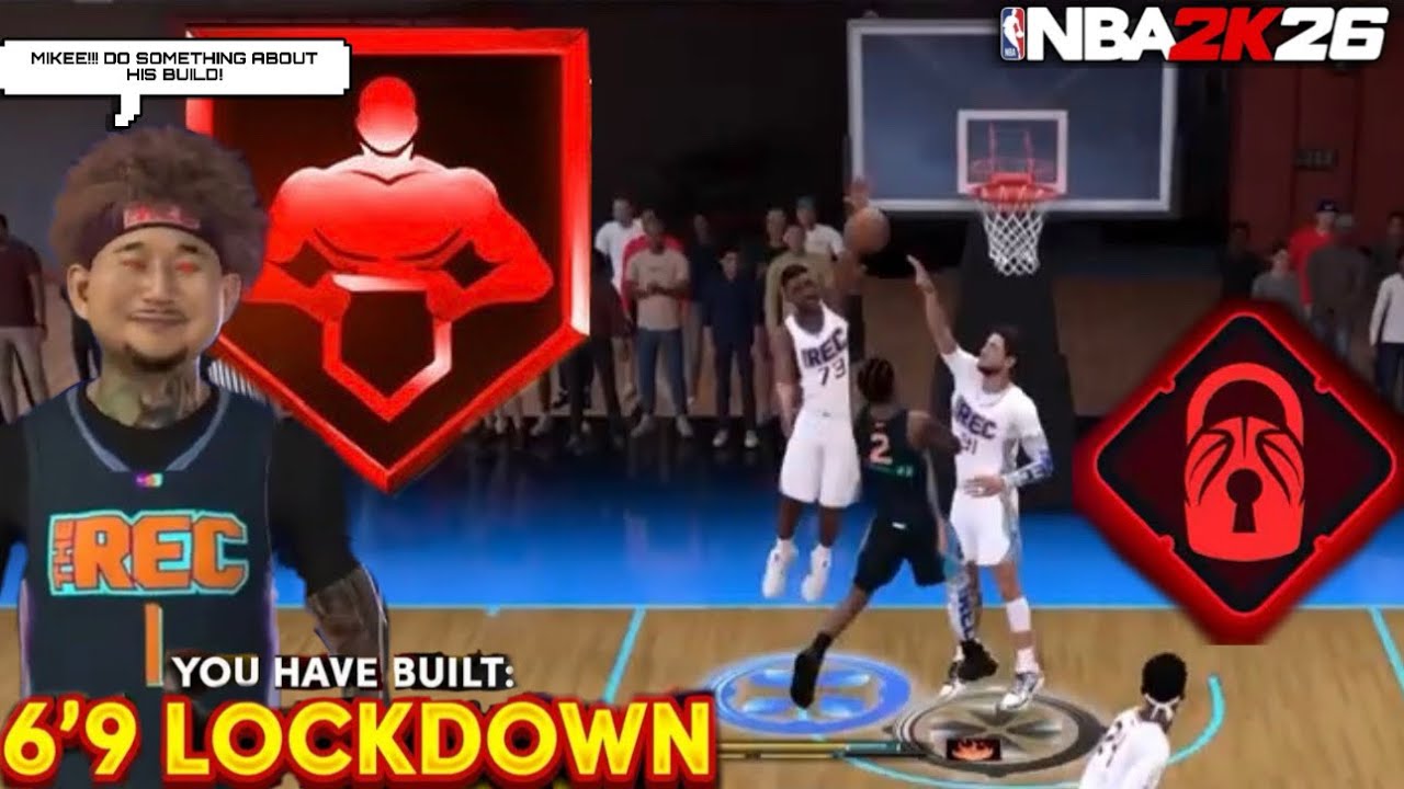 This 6’9 “EVIL TWIN” Lock Build is an ALL AROUND DEFENSIVE THREAT on NBA 2K26!!! 