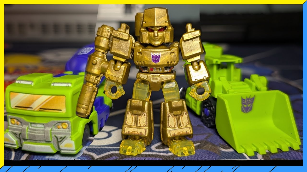 Blokees Defender Version 3 Mixmaster Vehicle Scrapper Vehicle and Brilliant Megatron!!!