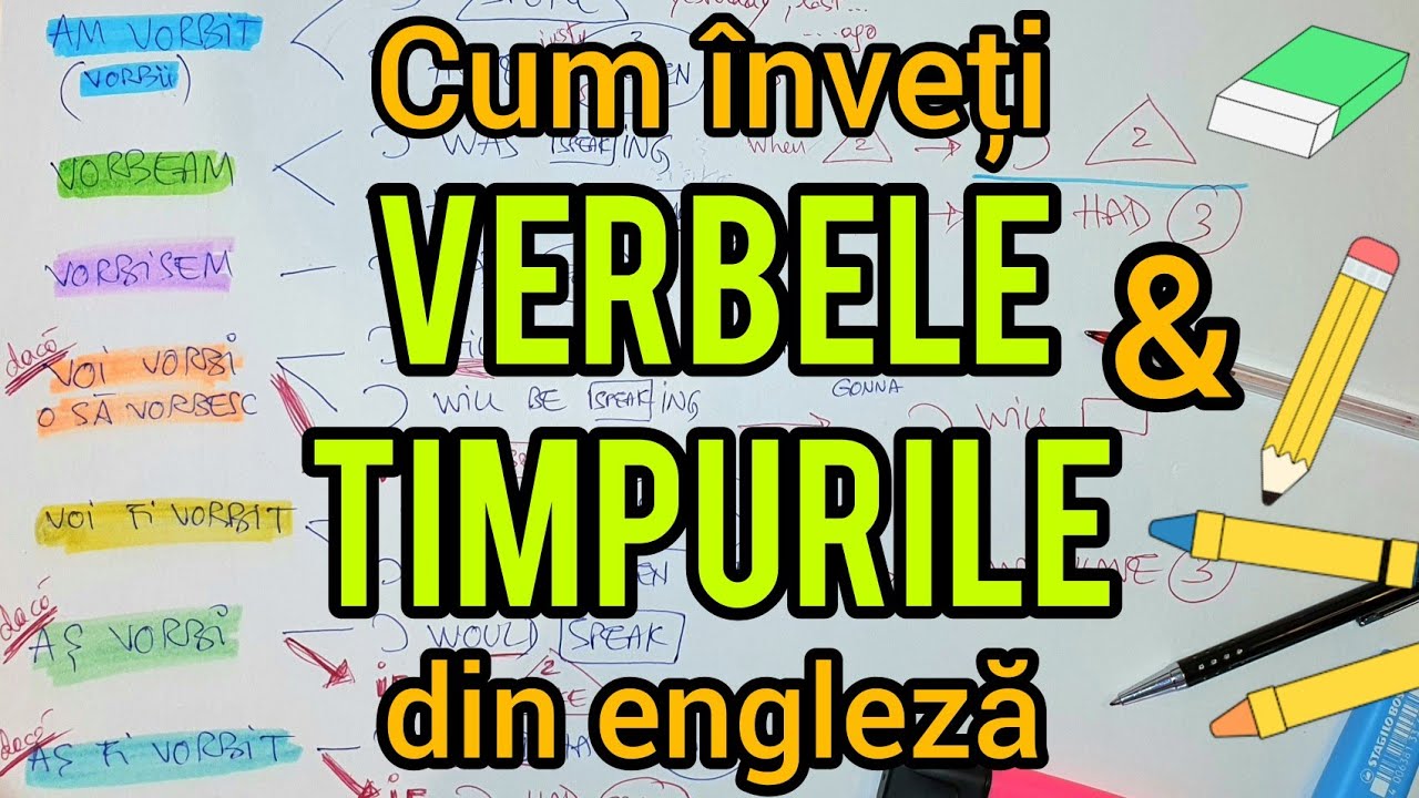 Lecţia # 255 – Cum înveţi VERBELE şi TIMPURILE din engleză ✏️🇬🇧