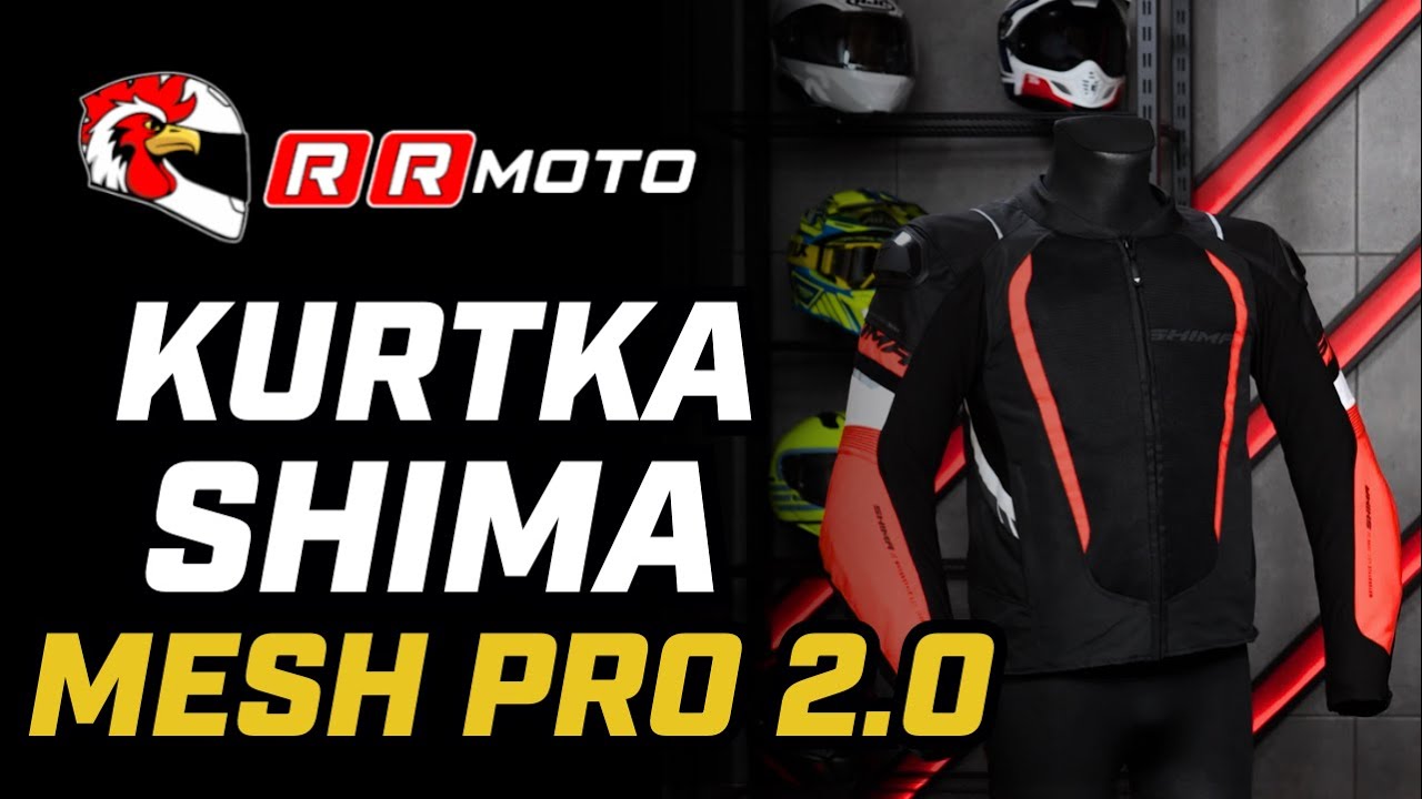 Kurtka Motocyklowa na Lato - SHIMA MESH PRO 2.0