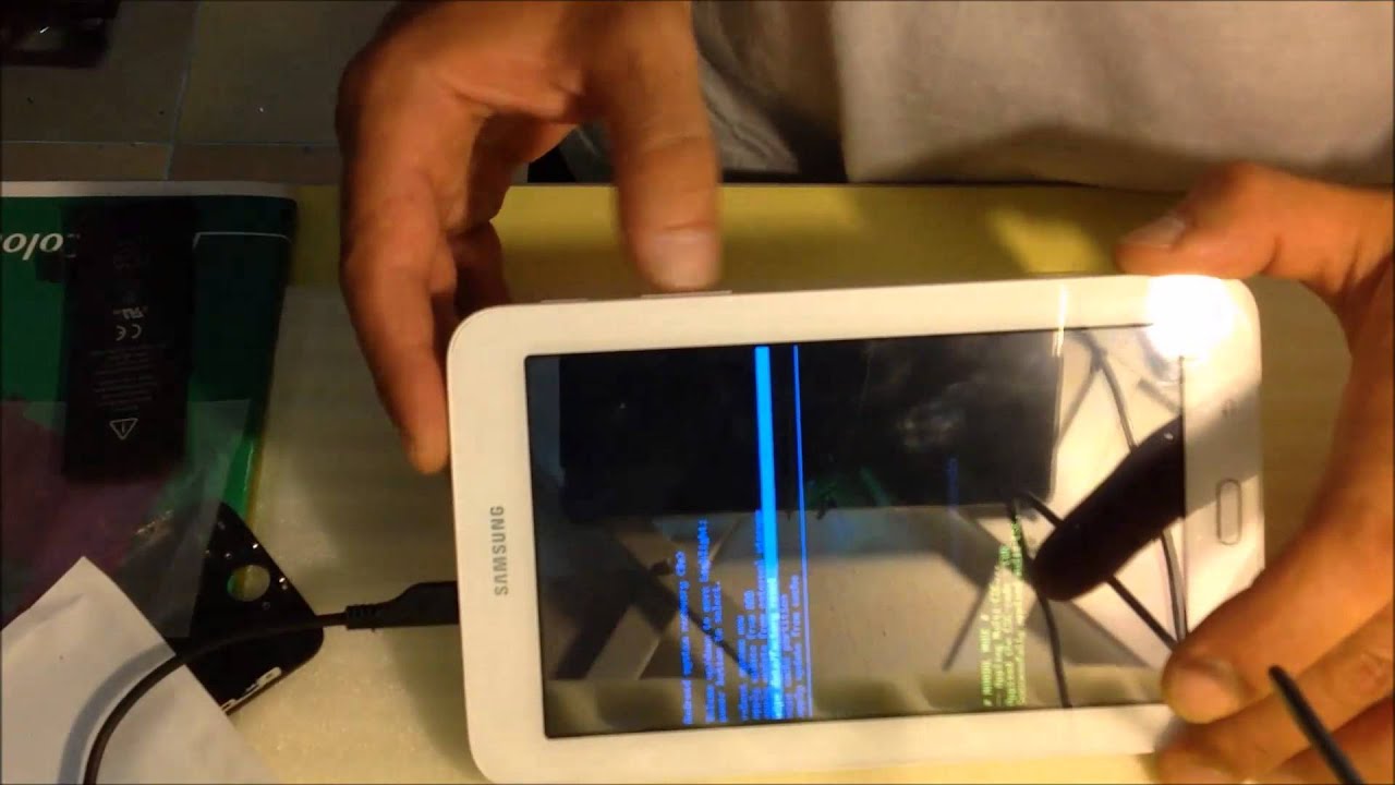 Hard reset riprisitno Samsung Galaxy tab 3 SM T110