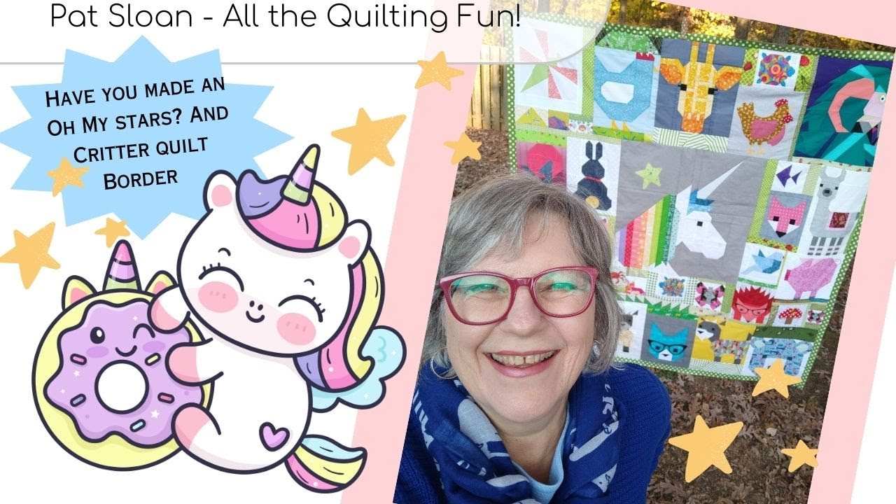 Have you made an Oh My stars? And Critter quilt Border