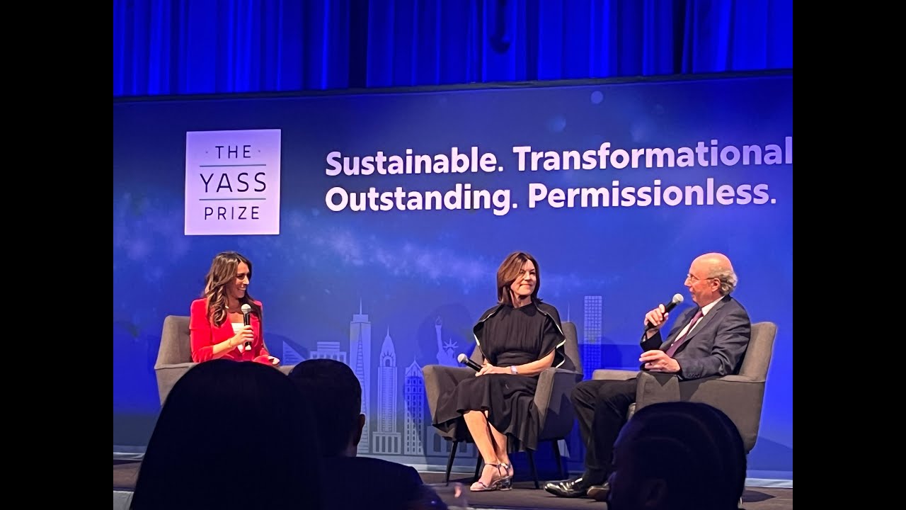 2023 Yass Prize Celebration Gala: Alyssa Farah Griffin Sits Down with Janine and Jeff Yass