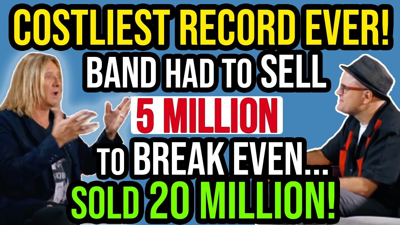 This 80s #1 was NUTS! Band Had to Sell 5 million to BREAK EVEN...Did 20 million! | Professor Of Rock