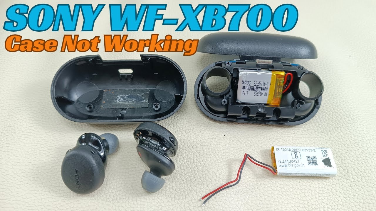 SONY WF-XB700 | Зарядный чехол не работает | Как исправить