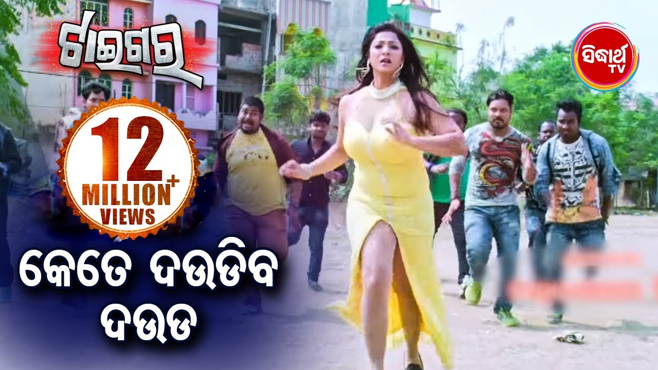 Superhit Odia Film Action Scene - କେତେ ଦଉଡ଼ିବ ଦଉଡ - Kete Daudiba Dauda | TIGER | Sidharth TV