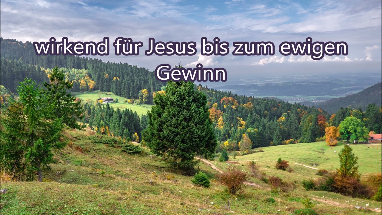 Frisch und fröhlich zieh'n