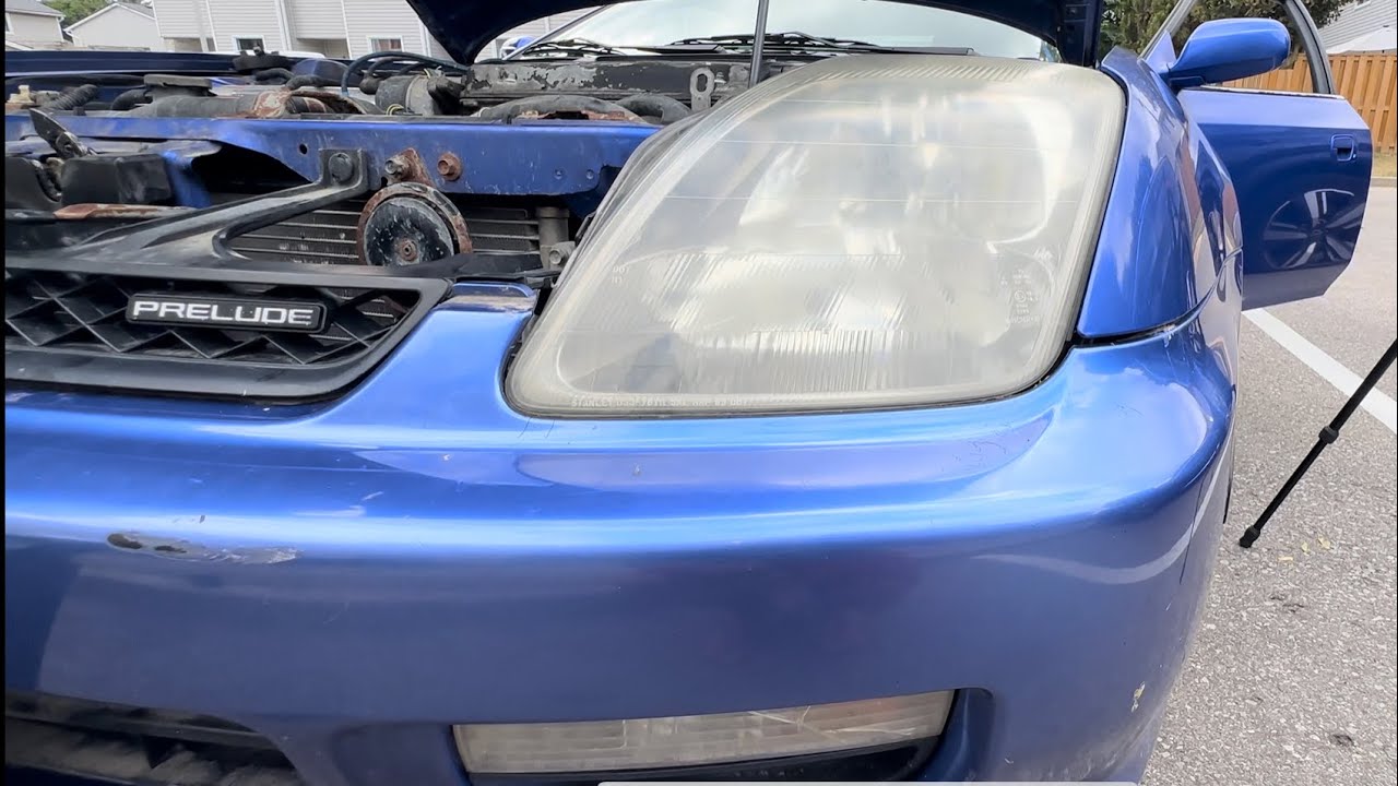2001 Honda Prelude H1 LED Headlight Conversion 