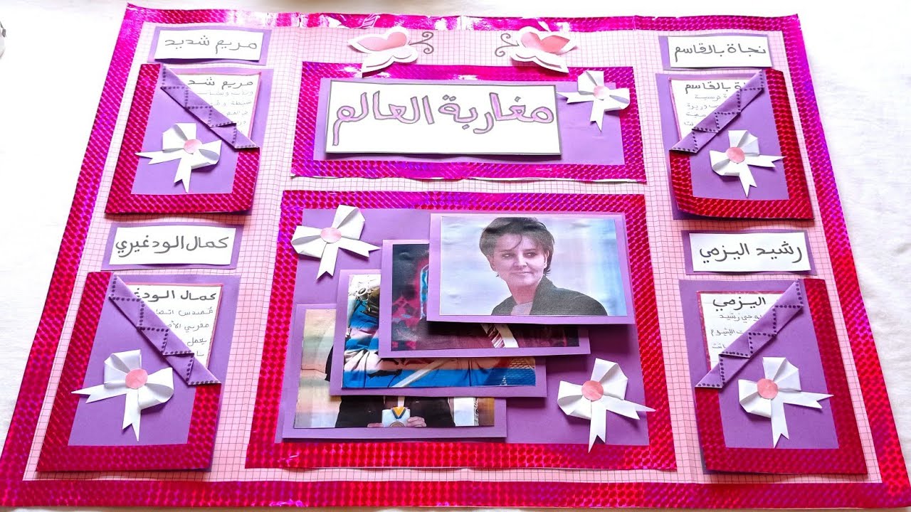 مشروع الوحدة الأولى المستوى الخامس مغاربة العالم