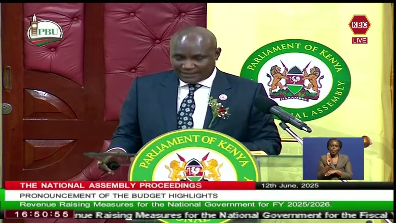 Mbadi : County governments will receive Kshs 405.1 Billion in the 2025/2026 financial year