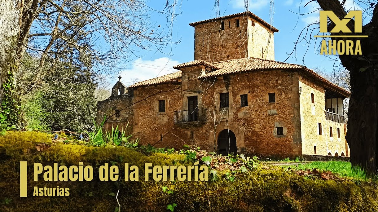 PALACIO DE LA FERRERÍA (NAVA – ASTURIAS) A VISTA DE DRON