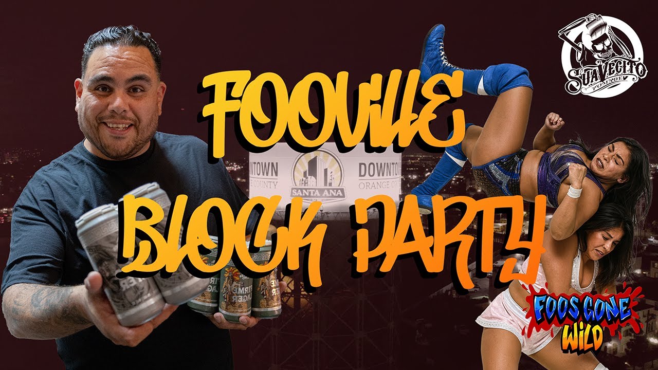 Томми проводит первую ежегодную вечеринку Fooville Block от FOOS GONE WILD | Полный видеоблог 🎤🔥