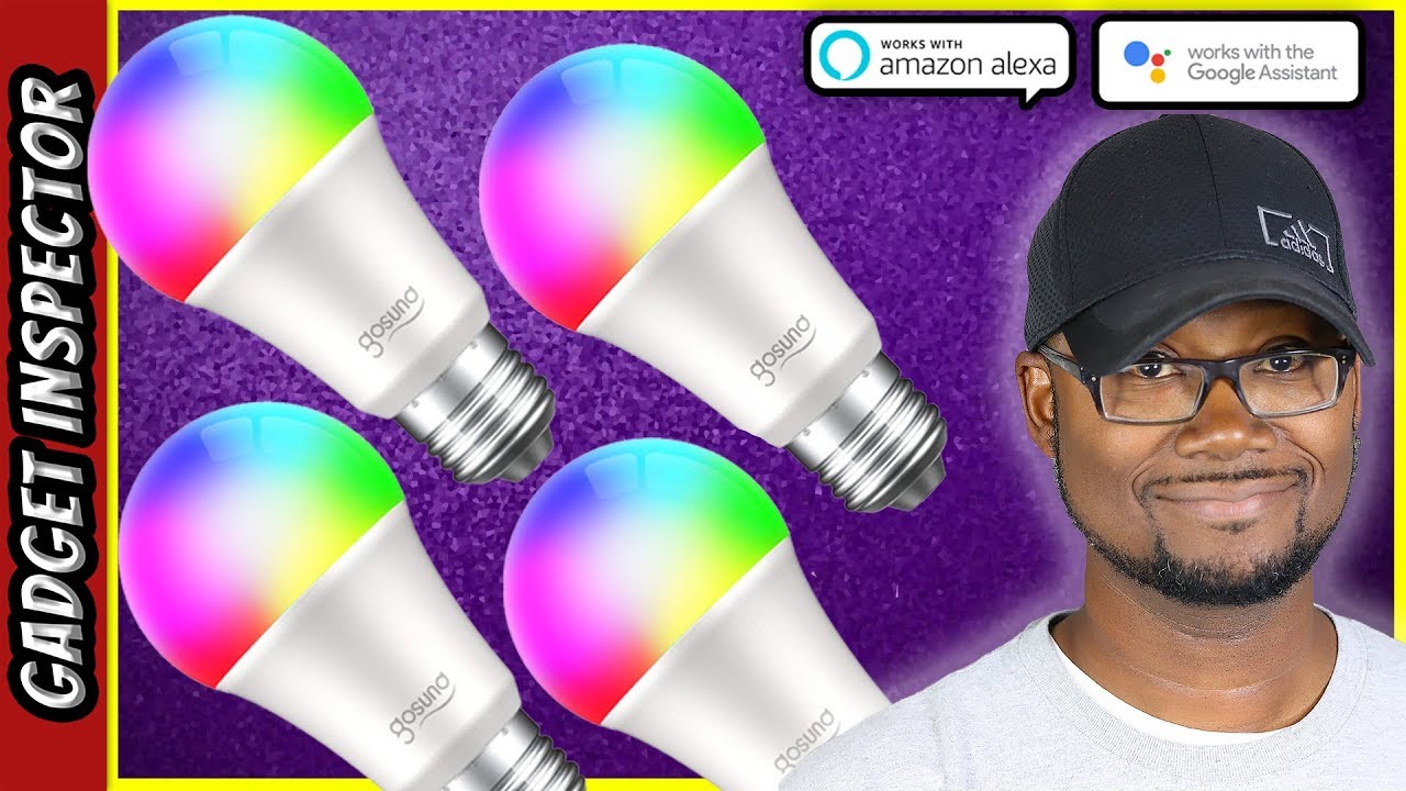 EASY SETUP Smart WiFi LED Light Bulbs | Works with Alexa & Google Assistant