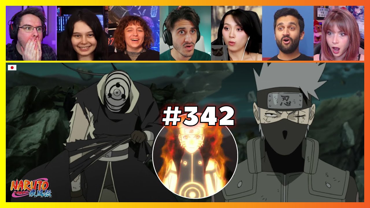 Naruto Shippuden Episode 342 | The Secret!! | Reaction Mashup ナルト 疾風伝