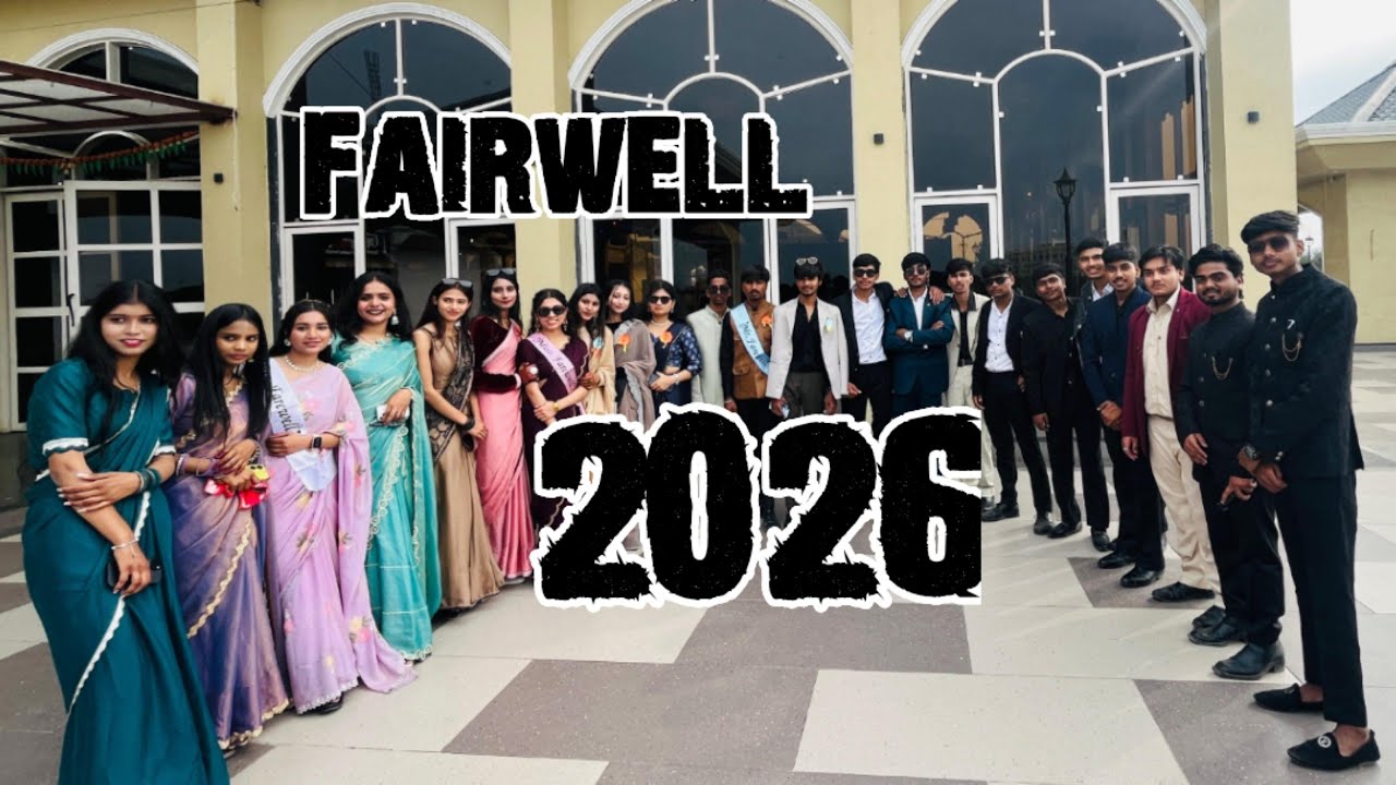 Fairwell 2026 chanakya school || By faizzuu's vlog #memories #fairwellparty #2026 