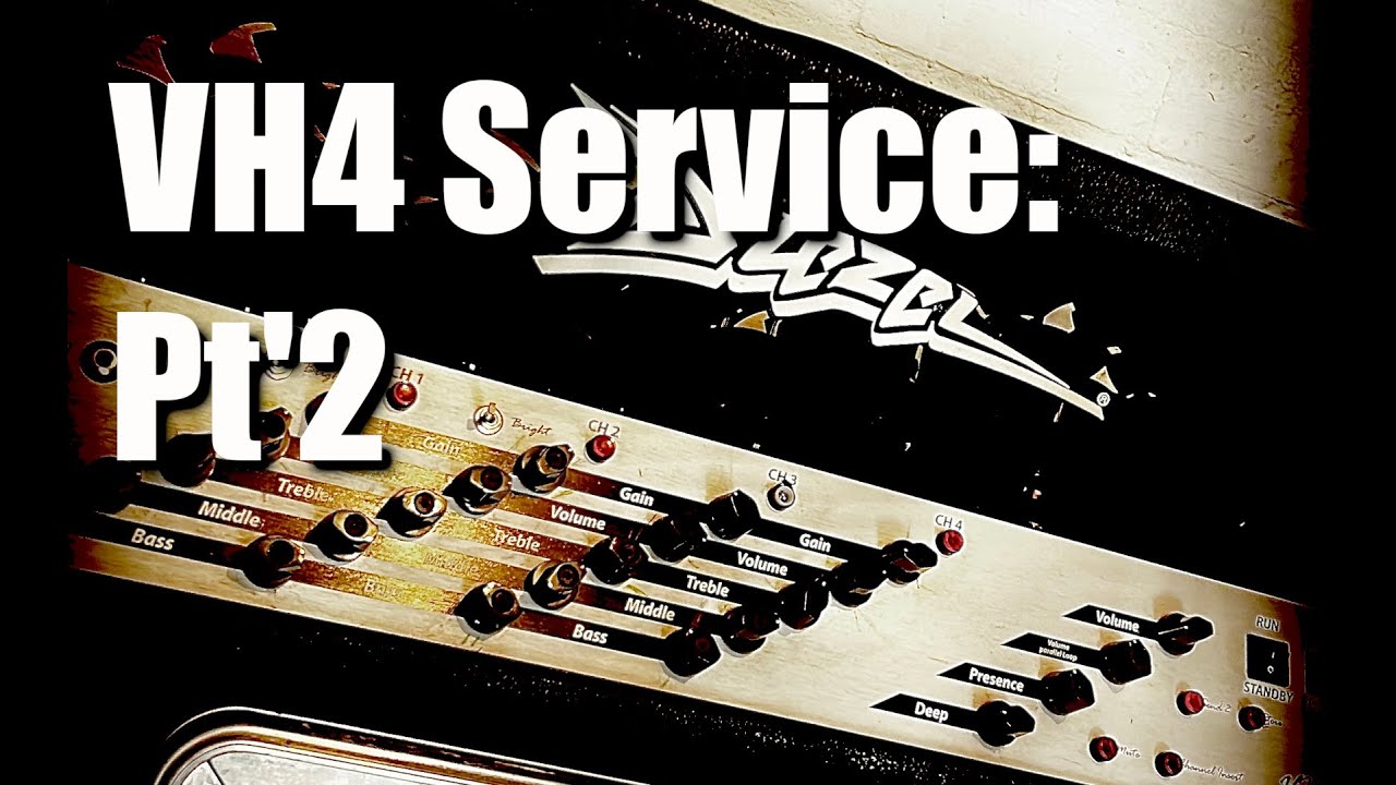 Diezel VH4 service pt’2. Inside the VH4
