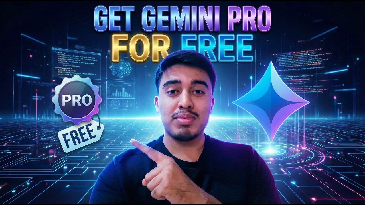 How to Get Gemini Pro for Free in 2026 🚀 (No Card Required)
