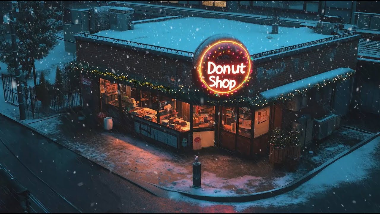 Drizzle Tone’s Lofi 🌌 | Lofi Music Chill Beats for Light Chillhop - Snow Town