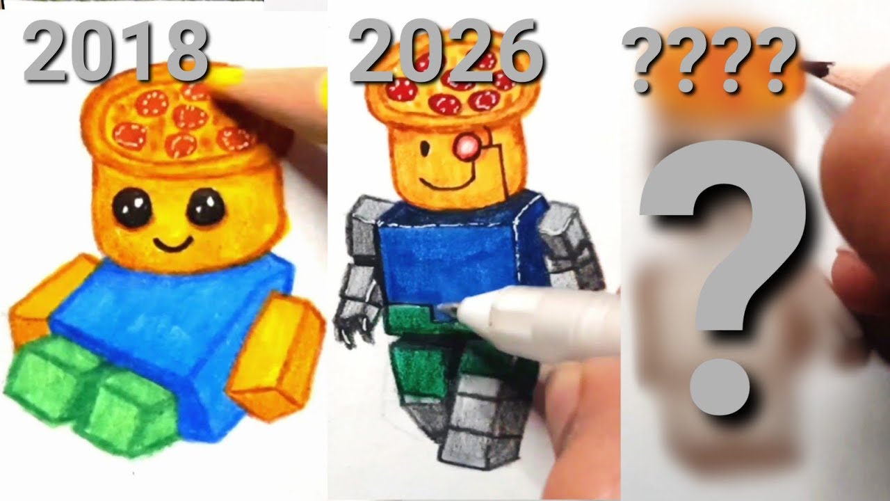 Drawing Italian Brainrot | Evolution of Noobini Pizzanini Roblox | Merge Fellas 