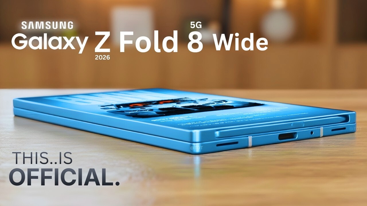 Samsung Galaxy Z Fold 8 Wide наконец официально представлен &ndash; Всё, что вам нужно знать