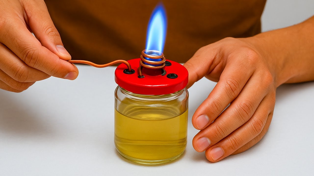 How to make heating stove free energy, no electricity needed. simple invention at home